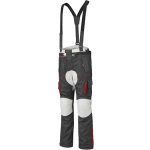 Pantaloni da moto 4SQUARE Trailer Craft bianco-grigio-rosso