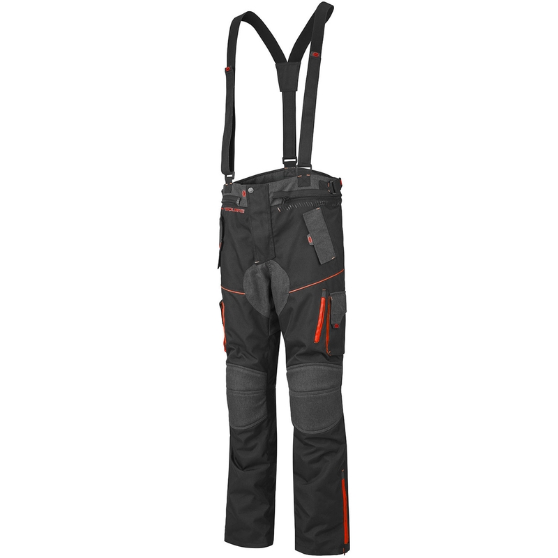 Pantaloni da moto 4SQUARE Trailer Craft grigio-rosso