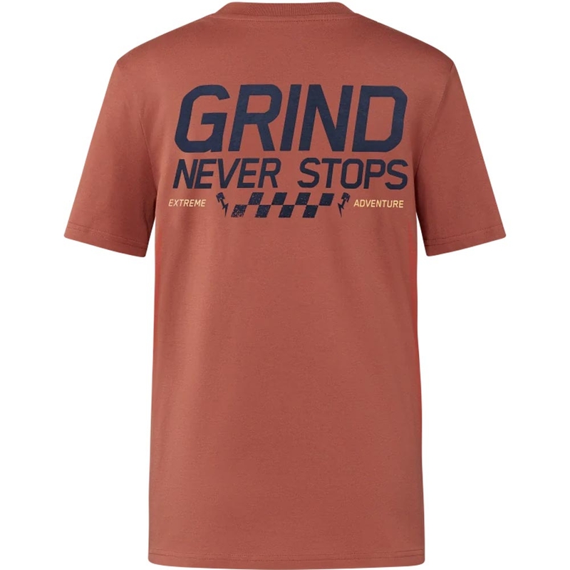 T-shirt KTM Red Bull Racing Grind marrone scuro