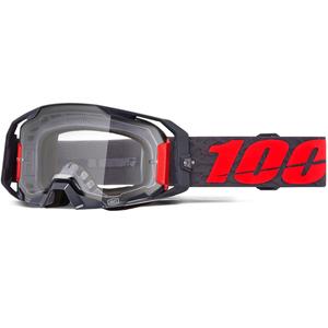 Occhiali da motocross ARmatic Toro al 100% con plexiglass trasparente