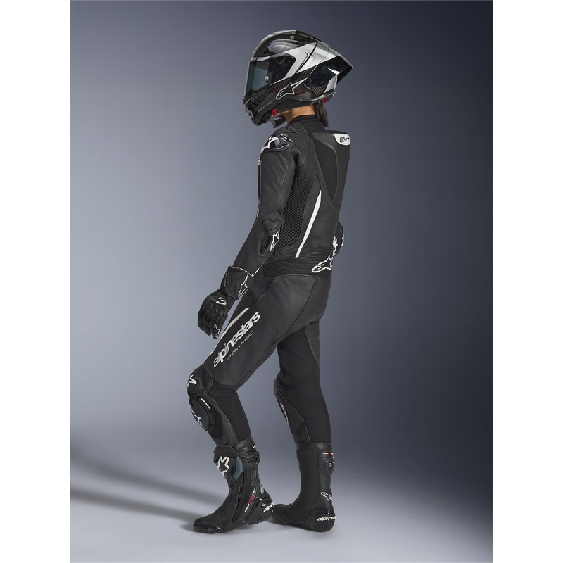 Tuta da moto intera in pelle Alpinestars Stella GP-R7 da donna, nera