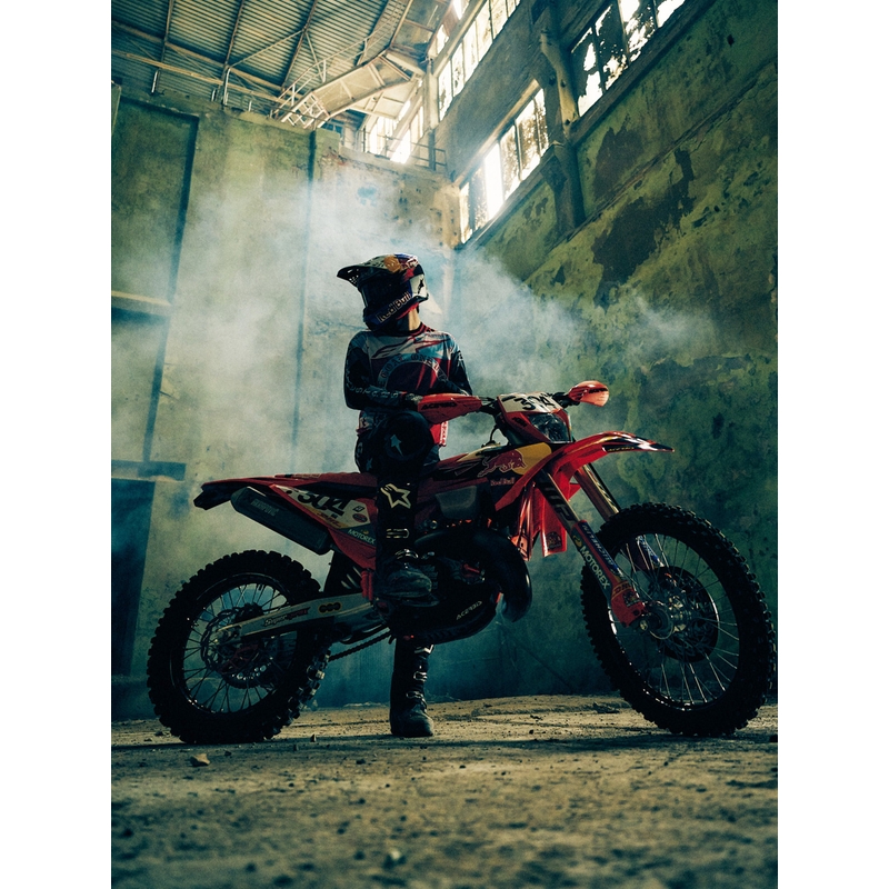 Maglia da motocross Alpinestars Techstar edizione limitata Beast Coast grigio-nero-arancione