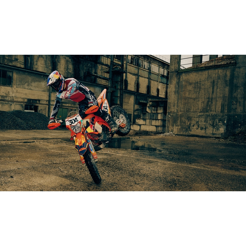 Maglia da motocross Alpinestars Techstar edizione limitata Beast Coast grigio-nero-arancione