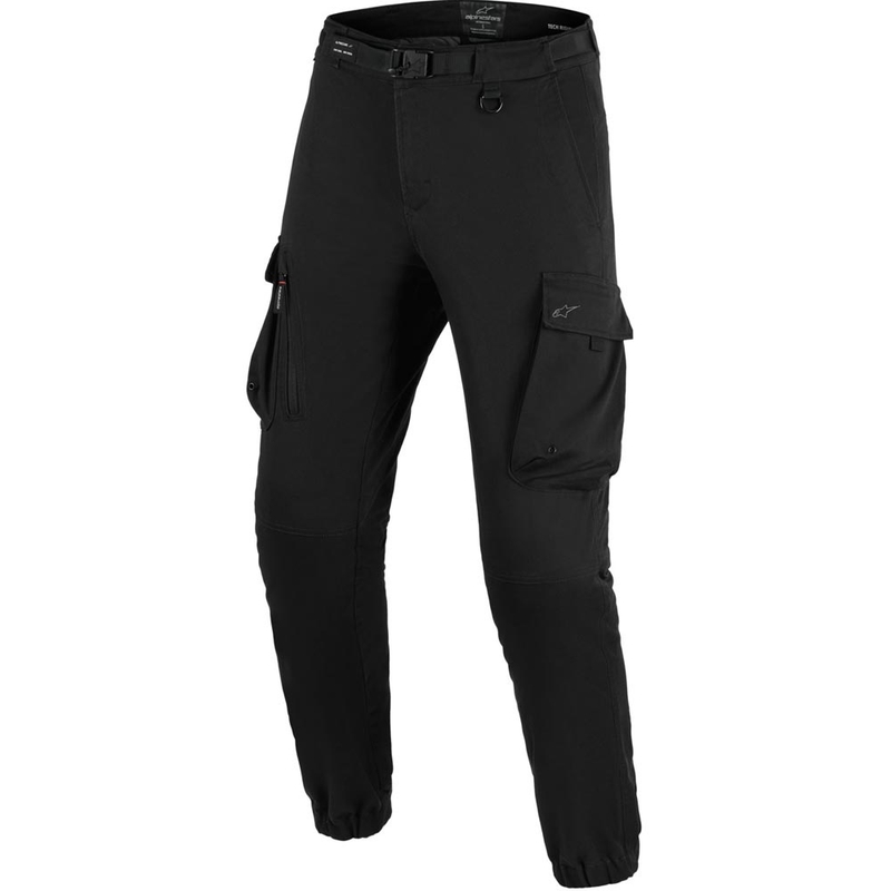 Pantaloni da moto cargo Alpinestars Flex-AST neri-neri