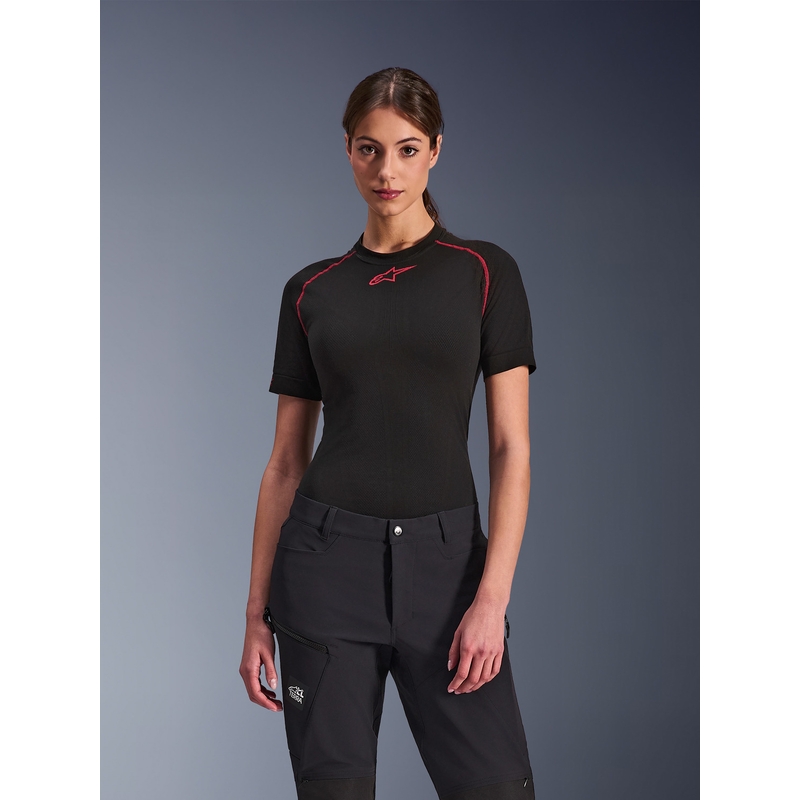 Pantaloni da moto da donna Alpinestars Stella Explore AST neri