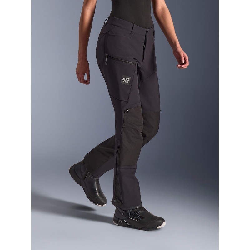 Pantaloni da moto da donna Alpinestars Stella Explore AST neri