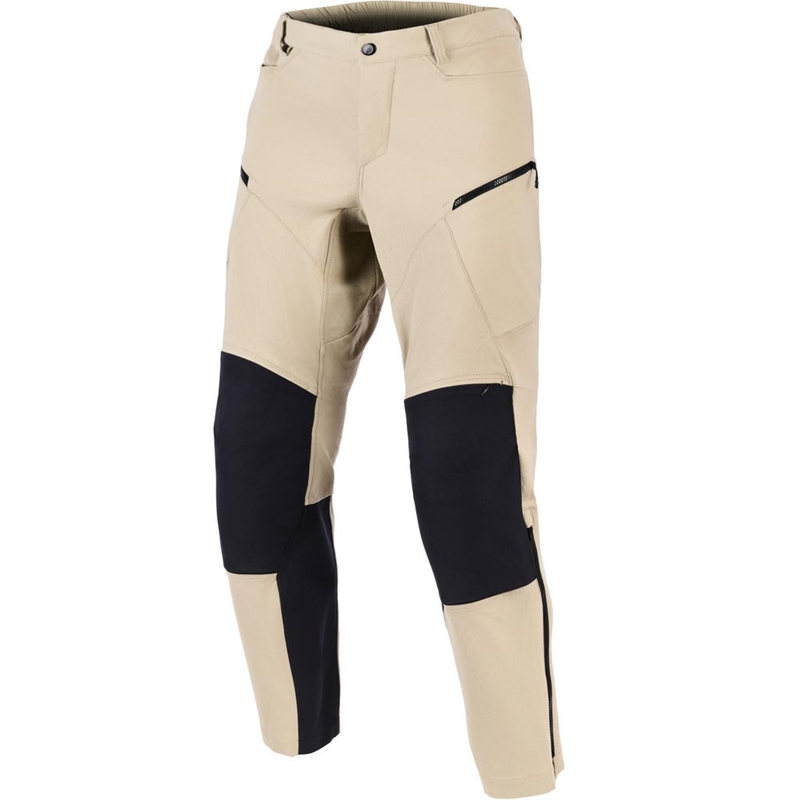Pantaloni da moto da donna Alpinestars Stella Explore AST, marrone chiaro-nero
