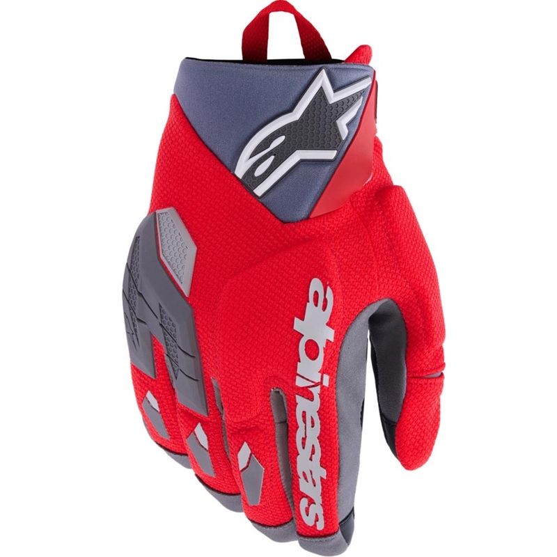 Guanti da moto Alpinestars Durack neri-grigi-rossi