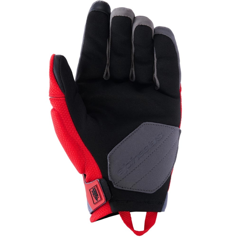 Guanti da moto Alpinestars Durack neri-grigi-rossi