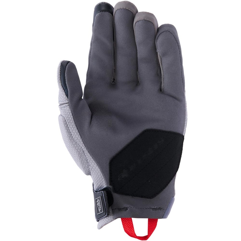 Guanti da moto Alpinestars Durack grigio scuro-grigio chiaro
