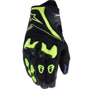 Guanti da moto Alpinestars SP-R PRO neri-gialli fluo