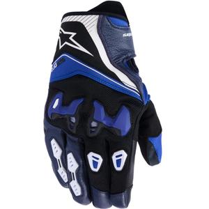 Guanti da moto Alpinestars SP-R PRO blu-nero-bianco