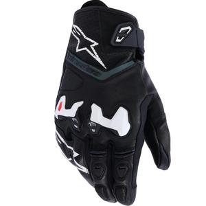 Guanti da moto Alpinestars SP-R TECH neri e bianchi