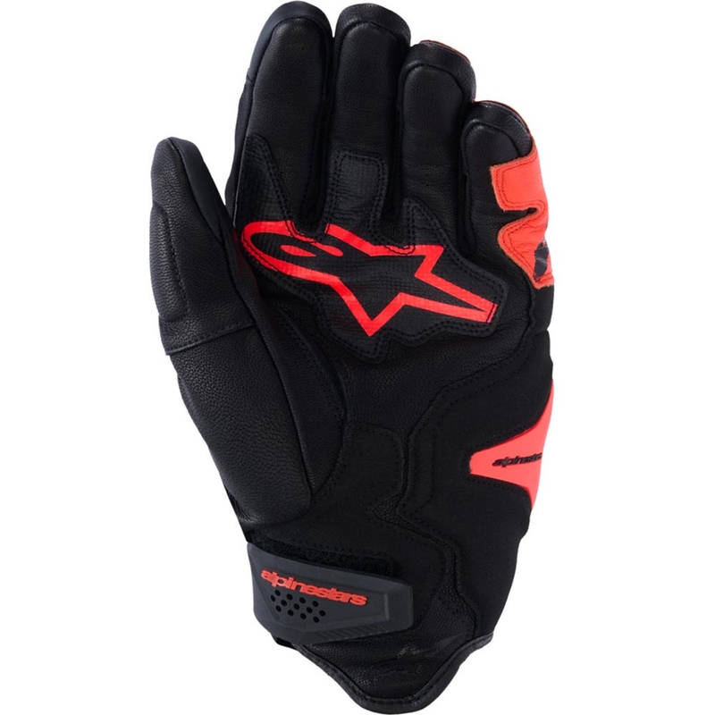 Guanti da moto Alpinestars SP-R TECH neri-rosso fluo