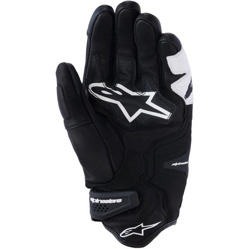 Guanti da moto Alpinestars SP-R TECH bianco-nero