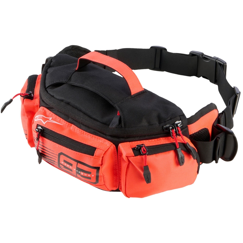 Marsupio ALPINESTARS MM93 collezione nero-rosso fluo 2,5L