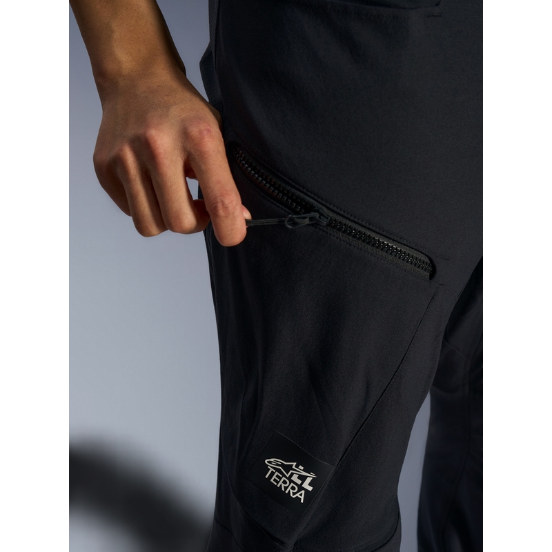 Pantaloni da moto corti Alpinestars Explore AST neri