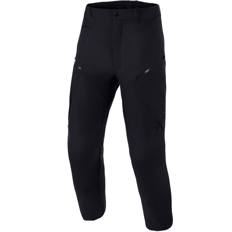 Pantaloni da moto corti Alpinestars Explore AST neri