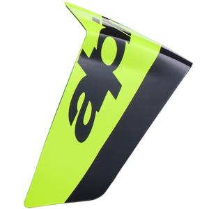 Spoiler aerodinamico per caschi da moto Alpinestars Supertech R10 Arius racing profile giallo fluo-nero