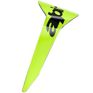 Spoiler aerodinamico per caschi da moto Alpinestars Supertech R10 Arius, profilo standard, giallo fluo-nero