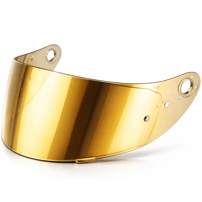 Visiera per caschi da moto Cassida Orbit con predisposizione Pinlock REVO oro specchio