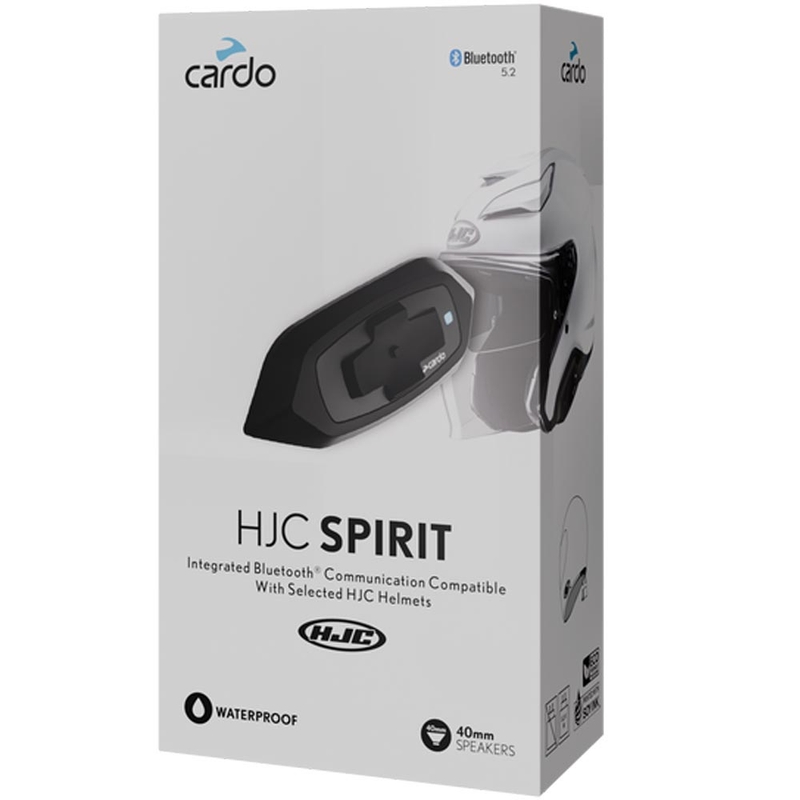 Interfono per moto Cardo HJC Spirit nero