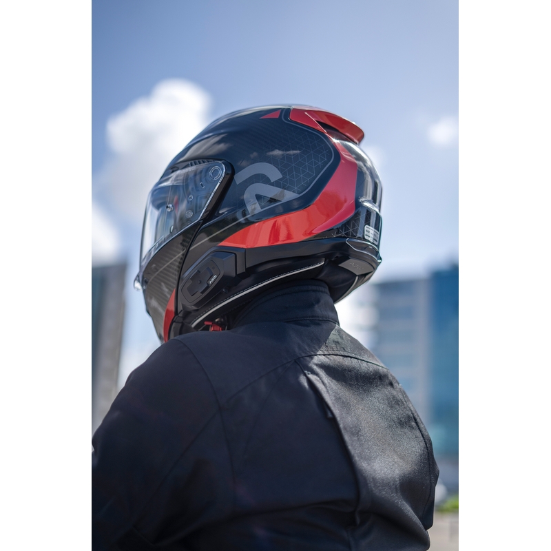 Interfono per moto Cardo HJC Packtalk nero