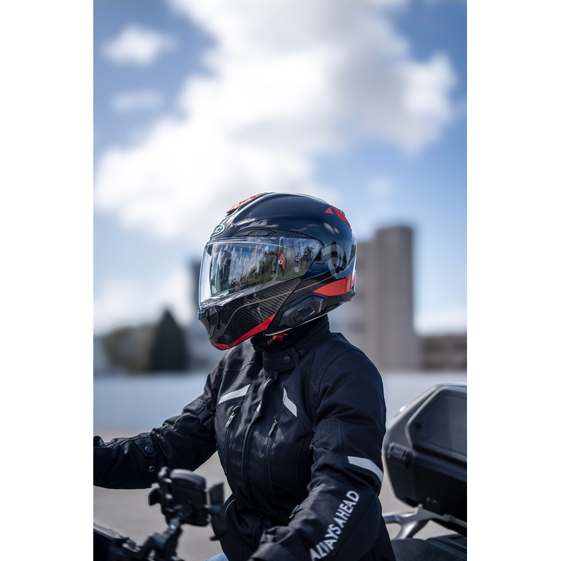 Interfono per moto Cardo HJC Packtalk nero