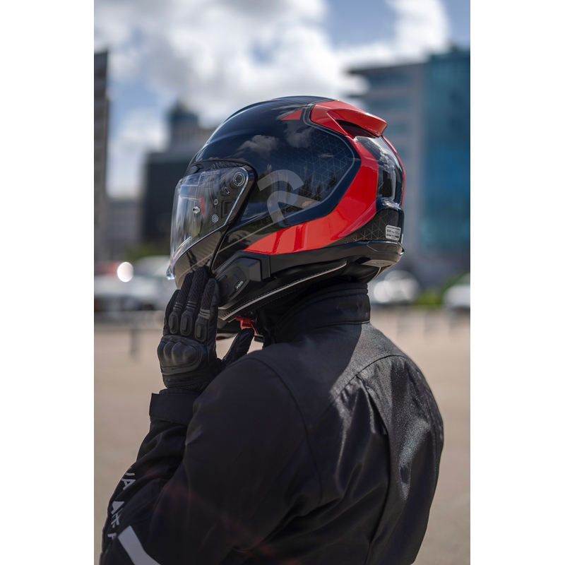 Interfono per moto Cardo HJC Packtalk nero