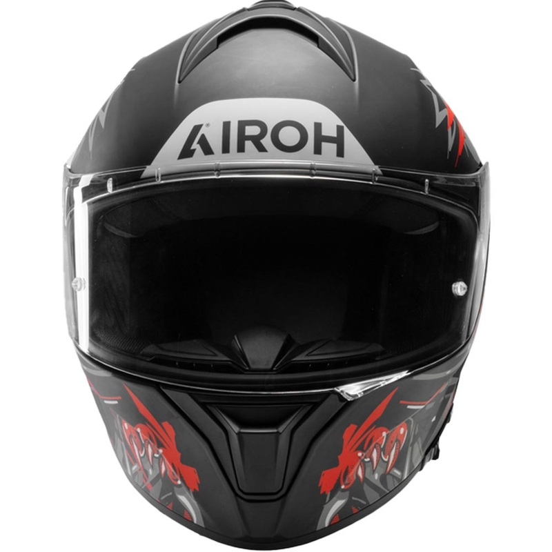 Casco integrale da moto Airoh Spark 2 Cruze nero opaco-grigio