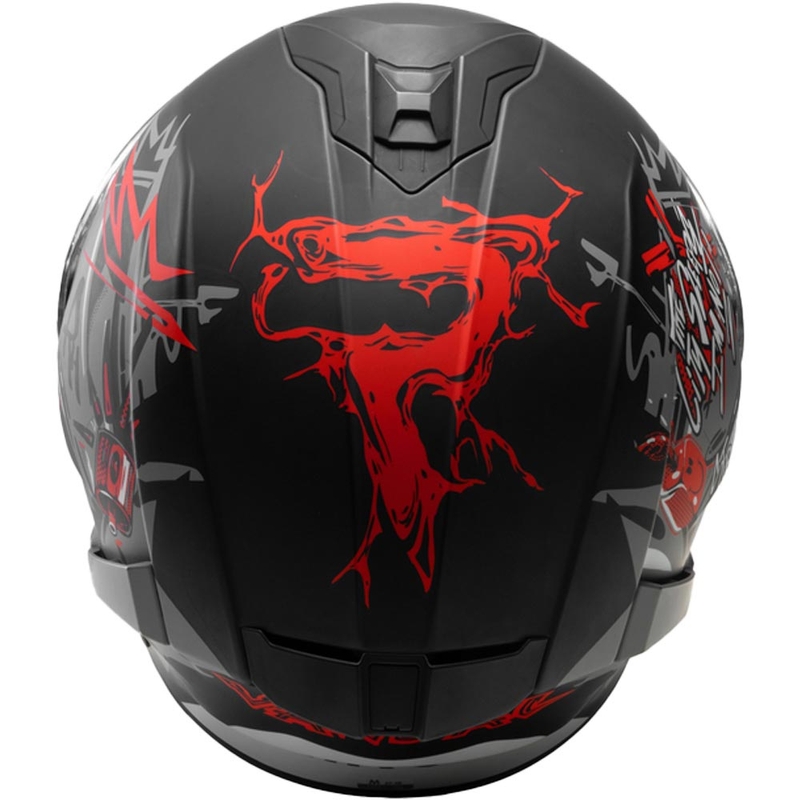 Casco integrale da moto Airoh Spark 2 Cruze nero opaco-grigio