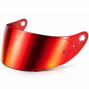 Visiera per caschi da moto Cassida Orbit con predisposizione Pinlock REVO rosso specchio
