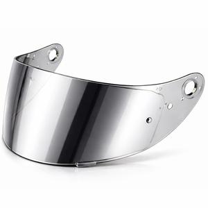 Visiera per casco da moto Cassida Orbit con predisposizione Pinlock, argento specchiato
