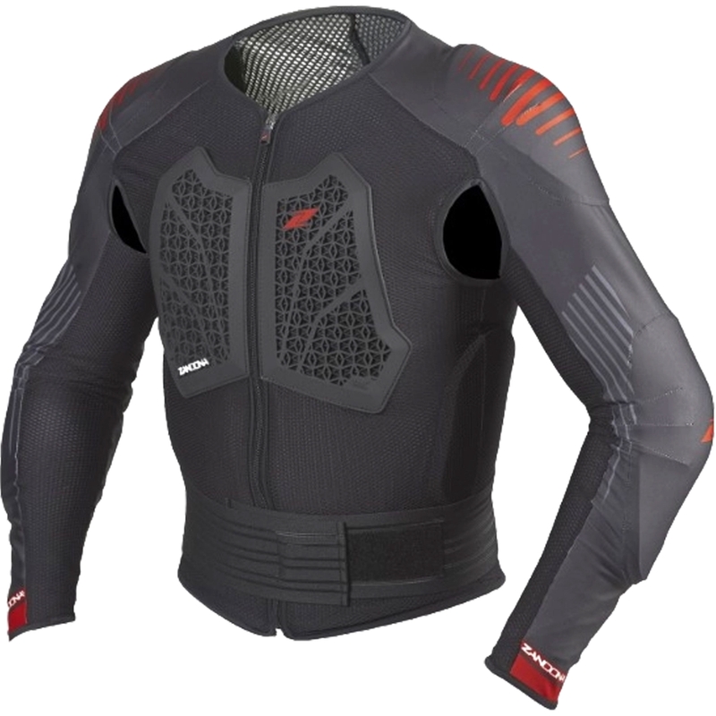 Protezione corpo Zandona Action X8 nero-rosso 180-189 cm