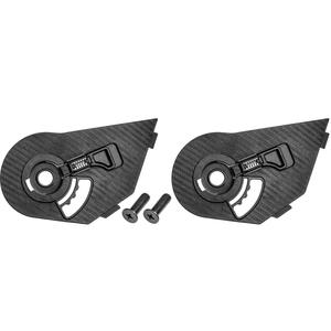 Meccanismo visiera per caschi da moto ZED F19 nero