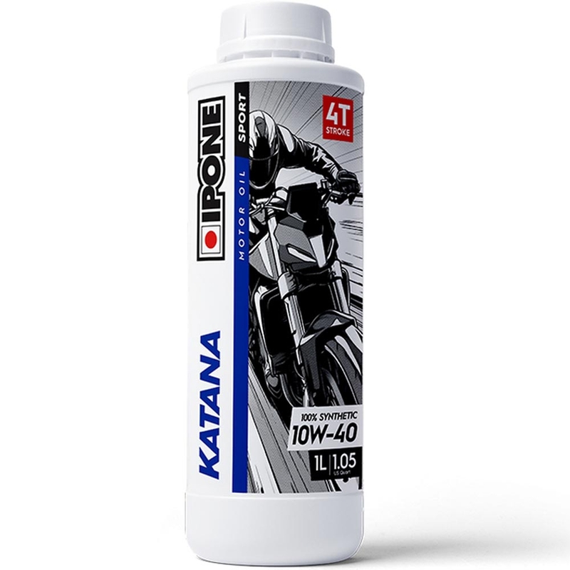 Olio motore sintetico IPONE KATANA 10W40 (estere, MA2) (AKC) (15) 1 l