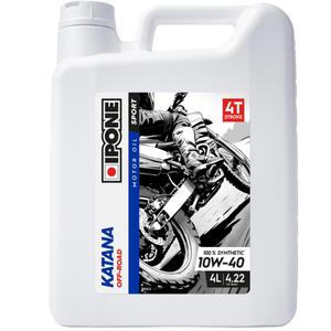 Olio motore sintetico IPONE Katana Off Road 10W40 (MA2, estere) 4 l