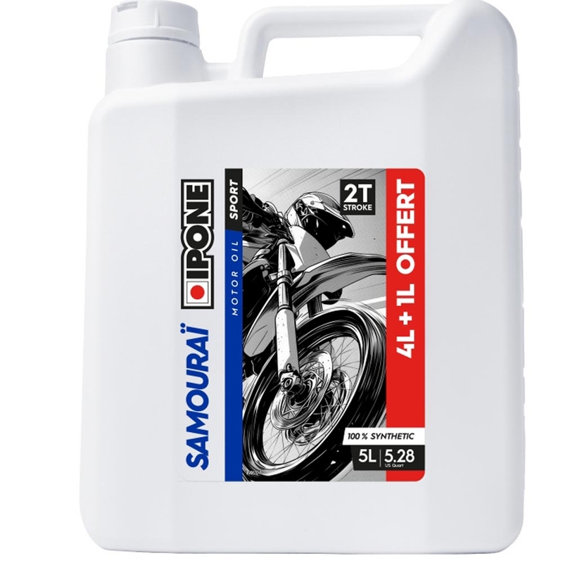 Olio sintetico per miscela IPONE Samourai 2T 5 l