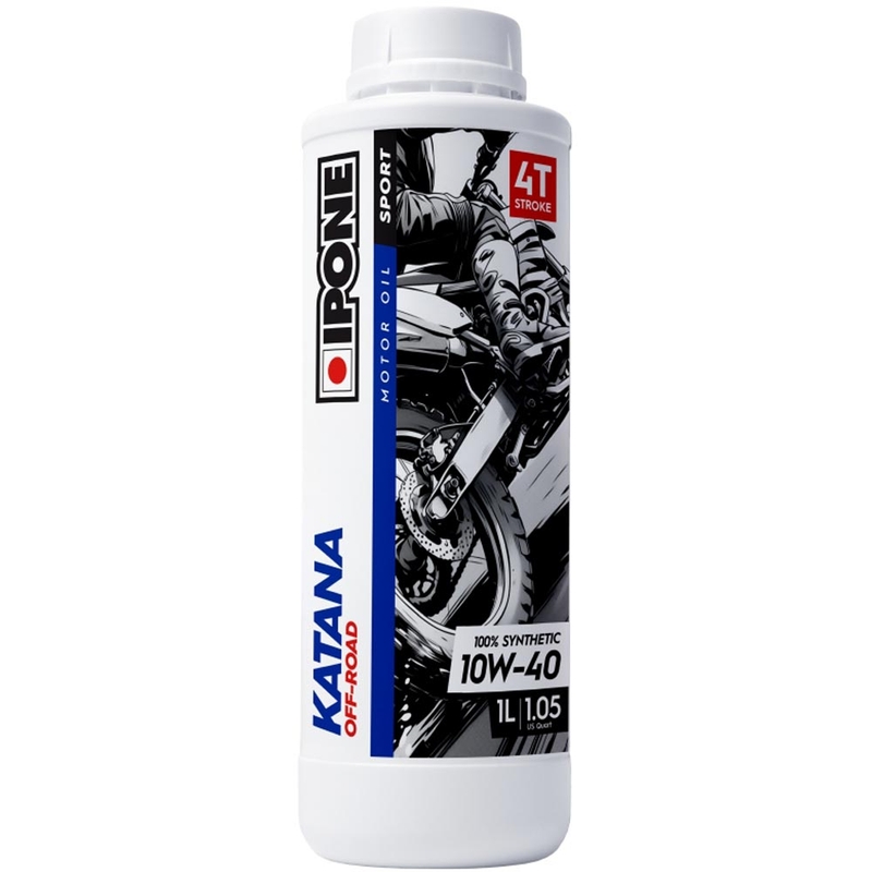 Olio motore sintetico IPONE Katana Off Road 4T 10W40 (estere, MA2) 1 l