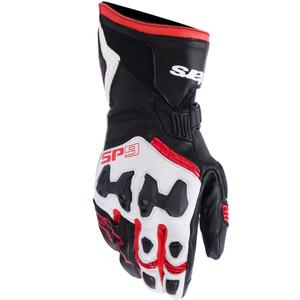 Guanti da moto Alpinestars SP-9 neri-bianchi-rossi