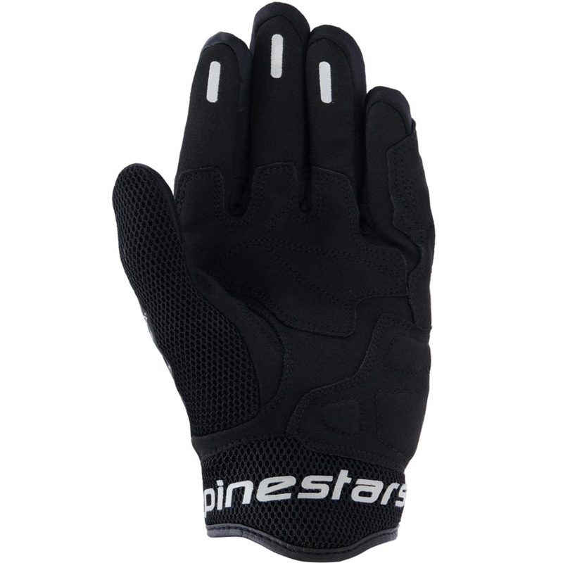 Guanti da moto da donna Alpinestars Stella Mogress Airflow, nero antracite