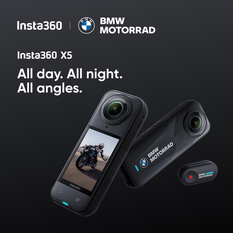 Insta360 X5 BMW Motorrad Edition Action Camera Nera