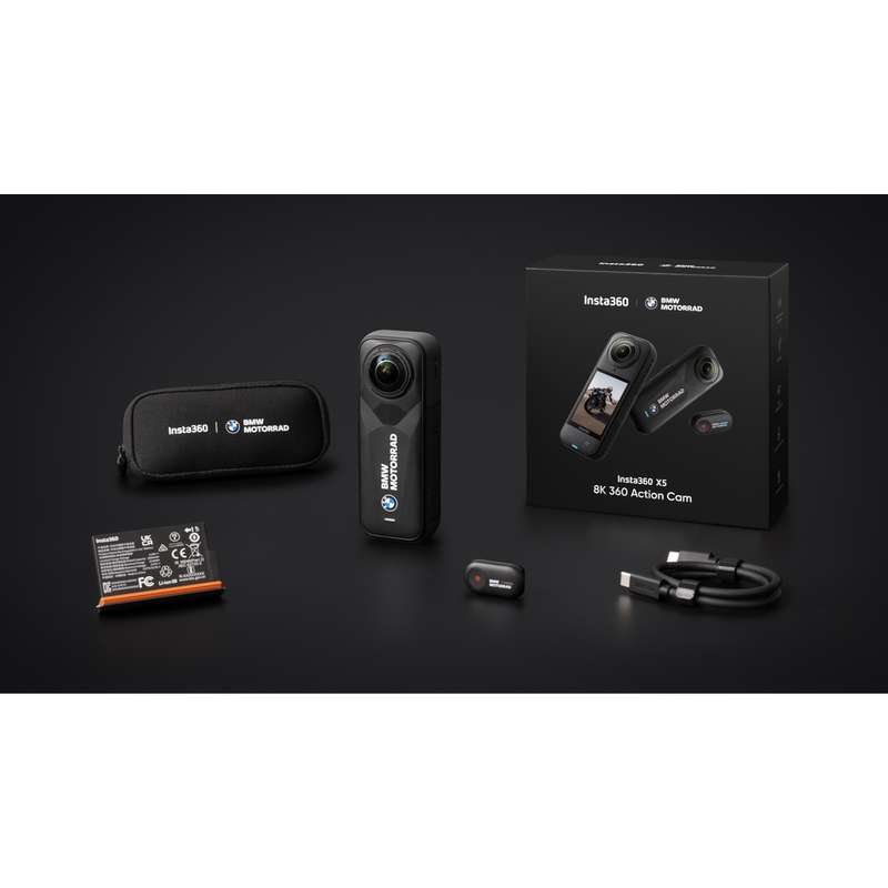 Insta360 X5 BMW Motorrad Edition Action Camera Nera