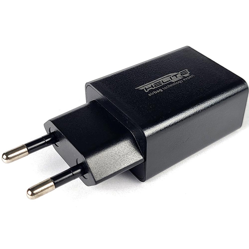 Adattatore di ricarica USB per airbag elettronici Helite nero