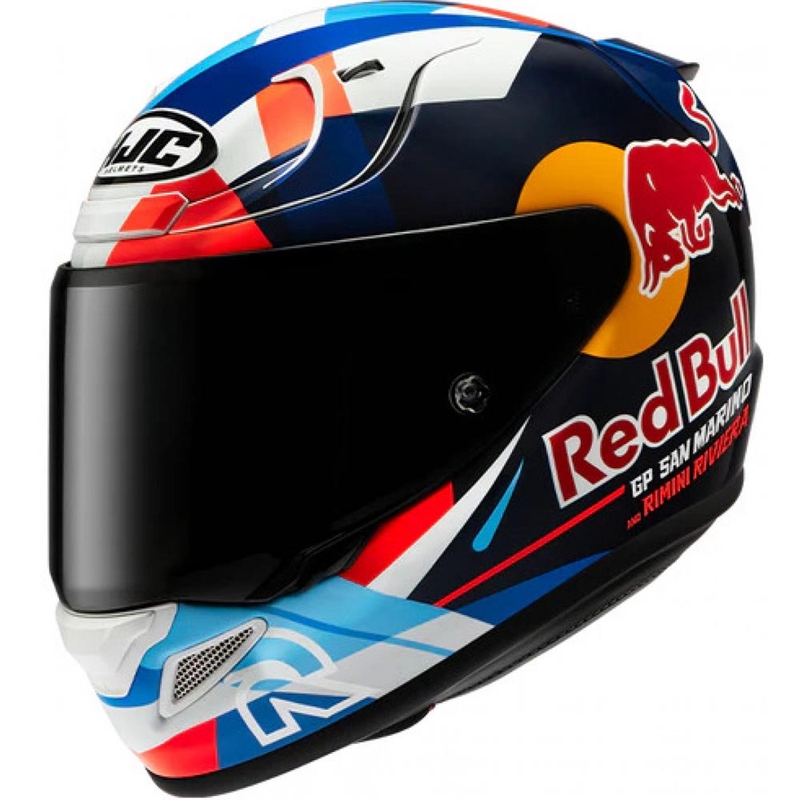 Casco integrale da moto HJC RPHA 12 Red Bull Misano GP 2 MC21 blu-bianco-rosso