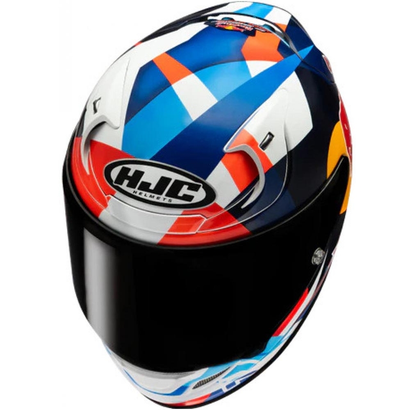 Casco integrale da moto HJC RPHA 12 Red Bull Misano GP 2 MC21 blu-bianco-rosso