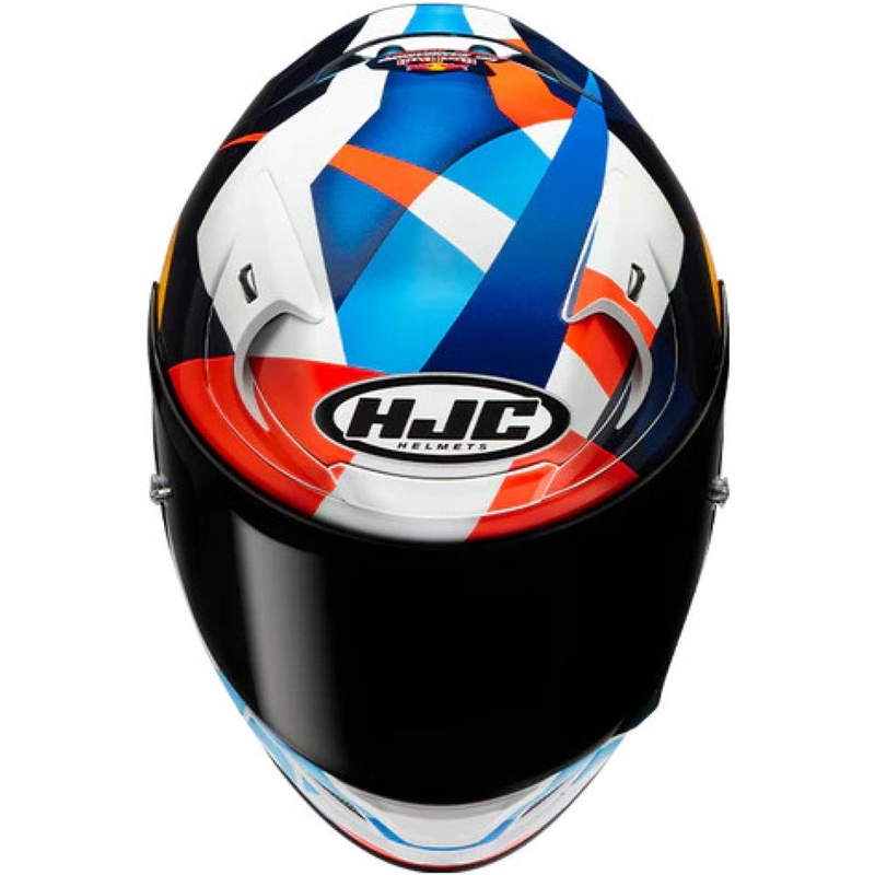 Casco integrale da moto HJC RPHA 12 Red Bull Misano GP 2 MC21 blu-bianco-rosso