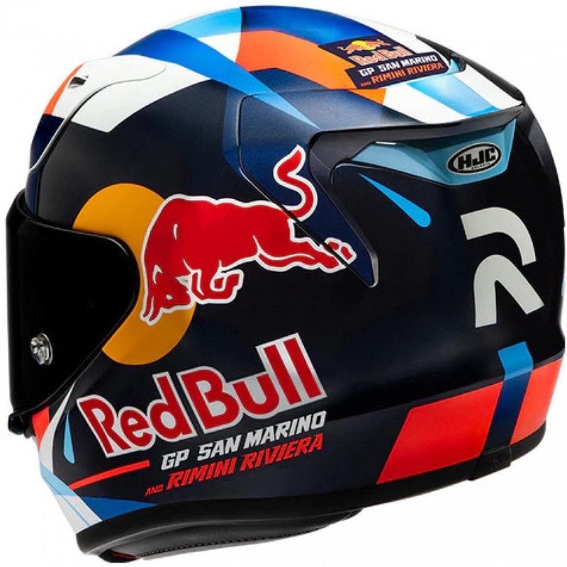 Casco integrale da moto HJC RPHA 12 Red Bull Misano GP 2 MC21 blu-bianco-rosso