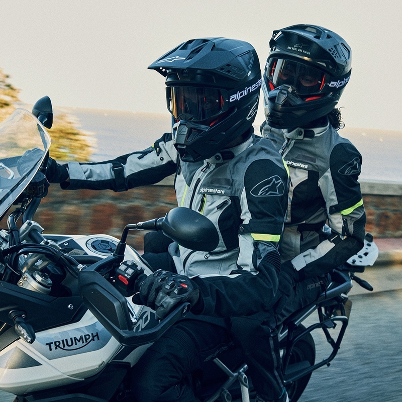 Pantaloni da moto Alpinestars Bogota Pro Drystar 3 neri - II qualità - II. qualità