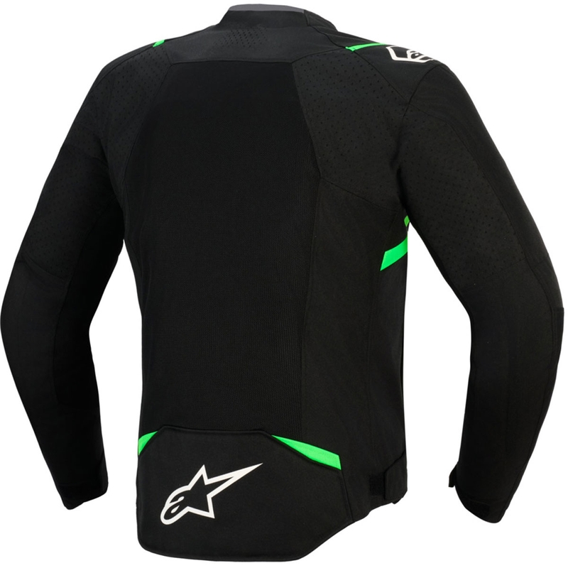 Giacca da moto Alpinestars T-SPS Air V2 nera-verde fluo
